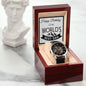 Men's Luxury Open Work Watch